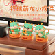 Mingche Zhibao 2025 Neues Jahr der Schlangenschmuck Caromatherapie Ornamente Auto Duft Zodiac Maskottchen Süßes Zodiac-Figur Duft Auffüllung Jasmine 9905-1 Single Package