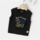 
Disney boys Modal sleeveless T-shirt small vest summer summer clothing children's clothing children's baby thin children's trend U13588 yellow 90 cm