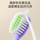 Baoshi Children's Toothbrush Soft Brush Head 3-6-12 Years Old Deciduous Teeth Oral Cleansing Training Anti-Slip Handle-4 Set