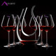 LUCARIS imported crystal wine glass set wineware glass goblet wine glass decanter swan decanter + 6 Riesling 255ML