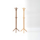 MUJI white oak solid wood tree-shaped coat rack, white oak style, natural color, length 48*width 42*height 173.5cm