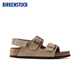 BIRKENSTOCK Germany imported children's cowhide suede comfortable cork Milano ankle sandals sand color regular version 1021627 32