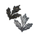 Jukejihe Maple Blatt Retro Vintage Brosche Knopf Herrenanzug mittelalterlicher Kunststift leichte Luxus High-End-Kragen Pin Plain Silber Maple Blatt