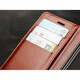 
MR.GJ suitable for Apple iPhone 11 mobile phone case Apple 11 flip leather case 6.1 inch wallet card-packable anti-fall silicone soft case protective case simple iPhone 11 [brown]