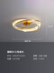 XMSJ Custom Italian Light Luxury Crystal Decke Wohnzimmer Lichter postmodern einfach 2022 Neues romantisches Hauptschlafzimmer Dining 1W D Modell 6623-800-Wuji Smart Model