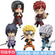 Q Version von Naruto GSC Clay Man Animation Abbildung Six Path Naruto Sasuke Itachi Kakashi Obito Model Ornament Kakashi 724