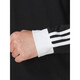 Adidas (adidas) Clover Männer Top 2025 Sommer Neue Mode dreistreifen schwarz-weiß runde Nacken lässig Langarm T-Shirt Ia4877 Black S