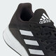 Adidas running shoes men's shoes women's shoes 2025 summer DURAMO SL low top cushioning sneakers lightweight breathable casual shoes JQ9716 black/white/dark gray 38