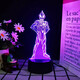 赛罗特利赛迦银河迪迦奥特曼大全3d小夜灯儿童玩具卧室USB插电灯 826特利迦 闪耀形态 白底：触摸+16色遥控