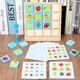 Fensterchen Kindergärtner Kinderausgabe Momentiner Gedächtnispflicht -Kartenbeobachtung Fokus Training Fun Early Education Toys Instant Photography Memory Memory Game