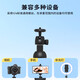 YUNTENG适用DJl 大疆pocket3三脚架手机自拍杆落地支架灵眸口袋云台相机延长杆手持便携迷你三角架 3.pocket3支架+手机监视器夹+补光灯