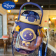 Disney (Disney) Children's Water Cup Boys Summer Cute Magil d'enfant Plastique Paille Paille Casse d'enfants Grands Capacité portant Kettle AA Grade Food Grade Food Fourni Blue 830 ml Cup + [Brush Cup + Sticker]