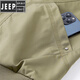 JEEP SPIRITJEEP春秋款男夹克美式休闲工装军旅式外套飞行棒球领中年男装户外 军绿色(加棉款) JEEP9226A M