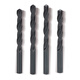 Shanggong 10-piece set of stainless steel special straight handle twist drill bits 5.5mm HSS-E cobalt-containing high-speed steel drill bits plum blossom drill bits
