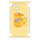 Corgming convient à l'iPhone13mini téléphone mobile Back Case Back Film Apple 12promax Cartoon Full Body Sticker Couleur personnalisée Film 14128 [Achetez un