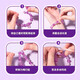 Mkbibi Pulsera infantil Pulsera de juguete con cuentas Materiales de bricolaje a mano Kulomi Girls Birthday Gift