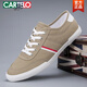 Cartelo Tolevas Chaussures Chaussures pour hommes Chaussures pour hommes polyvalentes pour hommes Solide Soft Sole's Casual Board Chaussures Chaussures blanches Chaussures Men 9272 Blanc 39