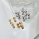 Changju Dixi 18K loose beads space beads lantern beads 2.5mm
