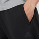 Adidas official website official pants men 2025 spring new men's pants sweatpants breathable casual pants knitted trousers IQ1381/black L