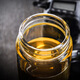 HEENOOR Einschichtglas Tasse Neujahr Outdoor Sports School zum Einweichen neuer grüner Tee Tasse Ring Ring großer Kapazität Wasserbecher Glasmodell: 9076-695 ml Lift Ring Cup Deckel