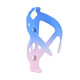 DEROACE bicycle water bottle rack mountain bike gradient water bottle holder cycling equipment accessories boundless blue and purple water bottle rack