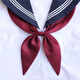 Suican snapdragon knot jk bow tie triangle scarf free sailor scarf Japanese college style red collar flower sweet bow wine red goldfish knot 1 pack