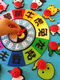 Sin tela Doce de doce letreros zodiacos de enseñanza Ayudas de enseñanza Gran plato giratorio Bag Material de bricolaje Handmade 12 Zodiaco Reloj Kindergarten Terminado Doce Ayudas de enseñanza del zodiaco sin almacenamiento Sólo Lay Flat Lay