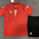 卡尔美（KELME）足球服套装短袖男成人儿童比赛训练服组队服定制印号印字球衣 1006天蓝色 3XS【115-125】