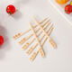 Lan Shengjia candied haws skewers candied haws bamboo skewers bamboo skewers fruit forks full set of disposable production tools and materials special candied haws skewers - DIY making tools cartoon four-piece set 100 pieces one set