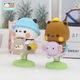 The new one or two cloth shakes the car center console swing in the car in the car in the car in the car of the lovely use couple doll tea style [cloth]