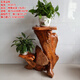 Xushansen Squêtement sculpté en bois massif racine nature naturelle Racine Ornement salon Bonsaï Camphor Wood Flower Pot Stand Art H6189