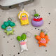 
[Mobile dust plug cute youthful] Simple and convenient color rope universal mobile phone headphone hole dust plug charging port plug men and women couple pendant random 2 packages (Apple 5-14 interface)
