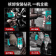 质霸无刷电动扳手大扭力冲击锂电板手风炮强力重型汽修专用定制 5- 工业重型款9880N-(15780