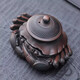 Dingjiacheng purple pottery crab tea drain all-ceramic one-piece filter set can raise tea pets ornaments household tea filter net tea partition crab filter tea pet