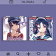 CANCHI Midea PERIPHERAL MISIDE Juego de terror de terror 2D estudiante maquillaje de doble cara lindo espejo mita-l14699 espejo