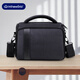 Jichuan Camera Bag Shoulder Crossbody Photography Bag SLR Mirrorless Digital Camera Liner Bag Storage Bag Portable Handheld Waterproof Suitable for Canon Sony MR70 Black Large