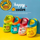 G. DUCKKIDS boys sandals children's hole shoes baby bag head EVA waterproof beach shoes small baby jelly medium big virgin girl 9277 green happy mary 14 (inner length 14cm suitable for 13.5cm feet)