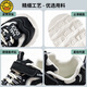 G.Duck Little Yellow Duck Boy Sports Schuhe neue Herbst Leder wasserdichte Kinderschuhe Vielseitige leichte Boy Dad Schuhe 6167 Schwarz -Weiß (Leder -Single -Schuhe) 27 Innere Länge 17,2 cm
