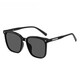 Präzise Kite-Sonnenbrille für Frauen 2025 Neue polarisierte Sonnenbrille für Frauen Sonnenschutz und ultraviolette Sonnenbrille Fahren und Fahren Schwarz-High-End-Praktik