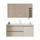 Pupan Combinación de baño personalizado Combinación de cerámica Integrada Cuenca de lavado a mano Moderna de baño Simple lavavajillas Bomba de caballo de caballo de monta