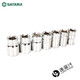 Shida Tools Big Fly Ratchet Wrench 12 Corner Sheve Head 12 Interface Sleve Basing Head 13601 13611 / 20mm