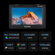 Weizhuoshi DC-70ii SLR Monitor 7-Zoll-HD 4K Signal Micro Single Camera Director HDMI-Kamera Foto Video Externe Kamera Display Monitor 70ii Paket 2: Monitor + Weishuoshi F970 Akku