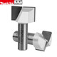 XMSJ Makita Doppelschnitzer gerade Schneiderholz-Holzbearbeitungswerkzeugkante Trimmmaschinenschneiderkopf-Gravurmaschine Gong Messer Schlitzschlitz Barbecue Holzfräsenschneider Makita Doppelschnitzer gerade Cutter 6.356.3519mm ein