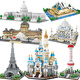 Los bloques de construcción de LEGO son compatibles con 2024 nuevos Juguetes Decorativos de los Juguetes Decorativos de los Boys World Construction de 8-12 años.