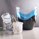 Detif Acryleiseibner hochwertig kommerzieller Champagnerfass Haushalts Plastikstange KTV kleiner Eis Pellet Fass Eiswürfel Stern Anis Ice Eimer 1050 ml Edelstahl-Eisclip