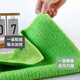 Beijingjie mopping cloth without watermark floor rag clip cloth for wiping the floor special towel cleaning mop flat replacement cloth green 25*40 cm-3 pack