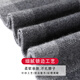 JIUJI Cashmere Scarf Men's High-end Winter Fashion Versatile Knitted Plaid Thickened Warm Neck Scarf Gray