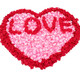 Tinglian Blütenblätter simuliert Rose Engagement Vorschlag Heibefreundschaft Geburtstagdekoration Valentinstag Romantische Hochzeit Hochzeit Breinheitliche Zimmerlayout rosa Blütenblätter/120 Stück
