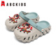 ABC KIDS children's clogs boys cartoon Nezha sandals girls baby outdoor sandals men 8623 light gray 40-41
