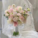 Dilanmu Boda de boda de San Valentín chino, sosteniendo flores, novia sosteniendo tulipanes de bodas, casarse, obtener un certificado de matrimonio, flores de imitación, accesorios de fotos, acompañarlo para toda la vida